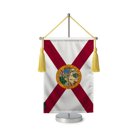 Fanion table drapeau floride en polyester