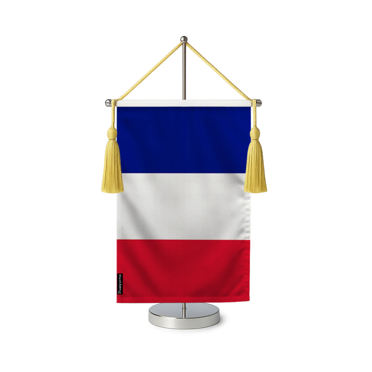 Fanion table drapeau france en polyester