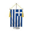 Fanion table drapeau grèce en polyester