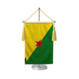 Fanion table drapeau guyane en polyester