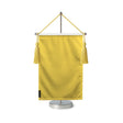 Fanion table drapeau jaune en polyester