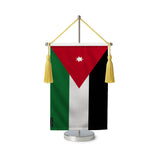 Fanion table drapeau jordanie en polyester