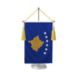 Fanion table drapeau kosovo en polyester