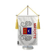 Fanion table drapeau mayotte en polyester