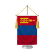 Fanion table drapeau mongolie en polyester