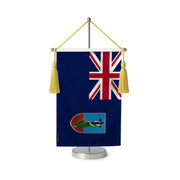Fanion table drapeau montserrat en polyester