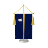 Fanion table drapeau nauru en polyester