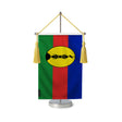Fanion table drapeau nouvelle-calédonie en polyester