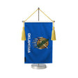 Fanion table drapeau oklahoma en polyester