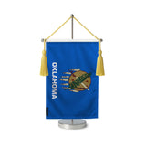 Fanion table drapeau oklahoma en polyester