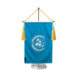 Fanion table drapeau organisation des nations unies en polyester