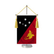 Fanion table drapeau papouasie-nouvelle-guinée en polyester