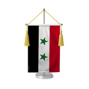 Fanion table drapeau syrie en polyester