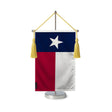 Fanion table drapeau texas en polyester