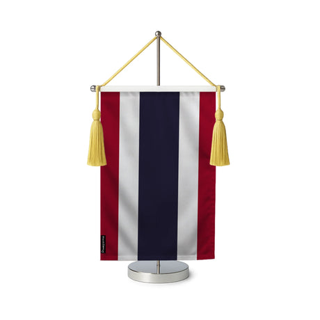 Fanion table drapeau thaïlande en polyester