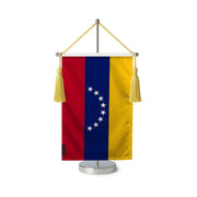 Fanion table drapeau venezuela en polyester