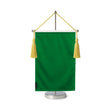 Fanion table drapeau vert foncé en polyester