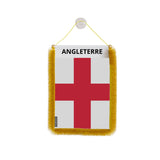 Fanion voiture angleterre polyester à suspendre élégant
