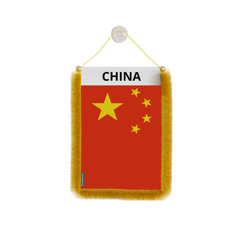 Fanion voiture chine polyester à suspendre élégant et résistant