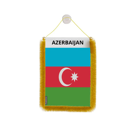 Fanion Voiture Drapeau Azerbaïdjan - Pixelforma 