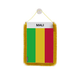 Fanion voiture mali en polyester à suspendre élégant