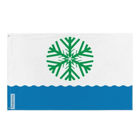 Flag Novodvinsk en plusieurs tailles 100 % polyester Imprimer avec Double ourlet - Pixelforma