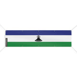 Grand drapeau lesotho polyester résistant aux intempéries