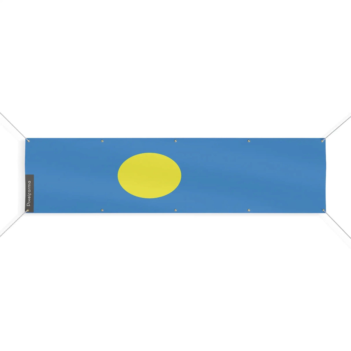 Grand drapeau palaos en polyester résistant aux intempéries