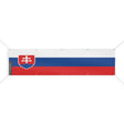 Grand drapeau slovaquie en polyester résistant aux intempéries