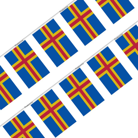 Guirlande drapeau åland - pixelforma