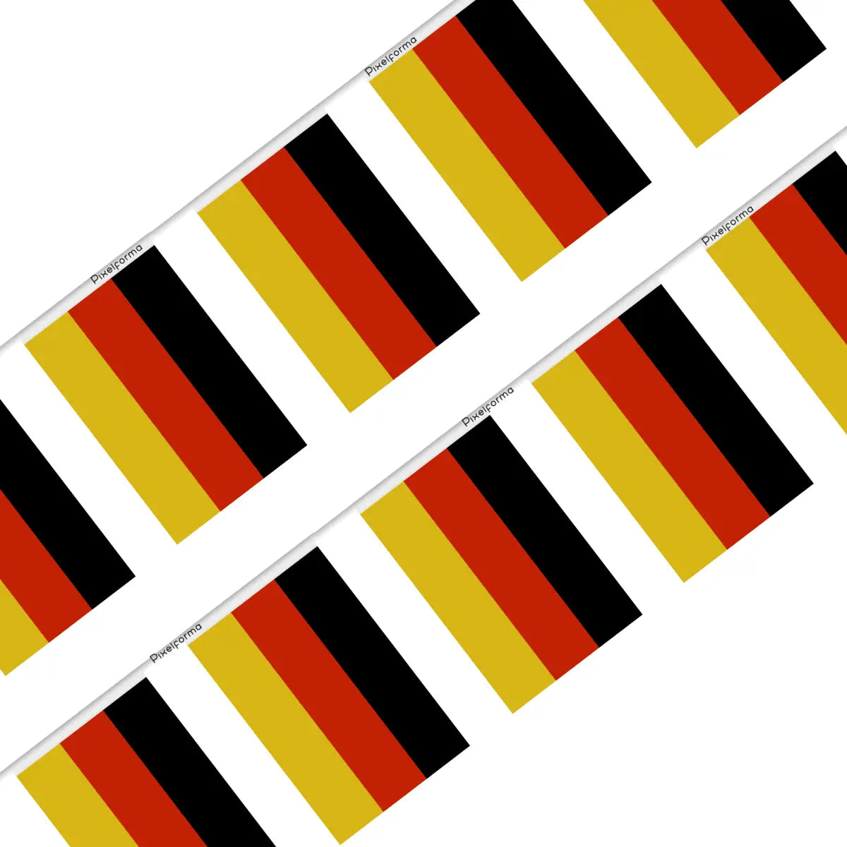 Guirlande drapeau allemagne - pixelforma