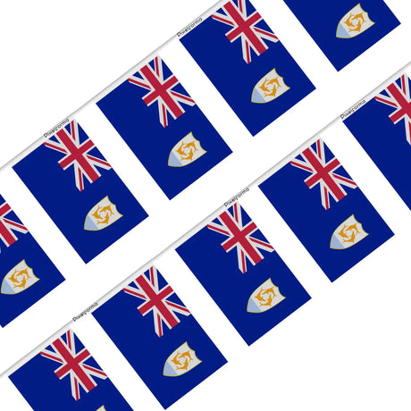 Guirlande Drapeau Anguilla en Polyester - Pixelforma 