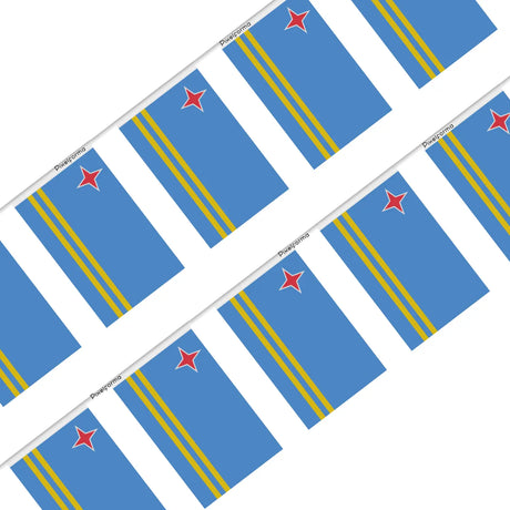 Guirlande drapeau aruba - pixelforma