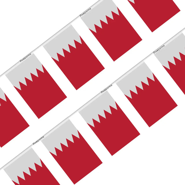 Guirlande Drapeau Bahreïn en Polyester - Pixelforma 