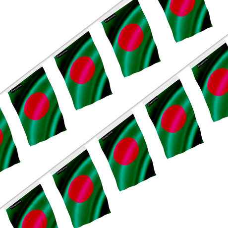 Guirlande drapeau bangladesh - pixelforma