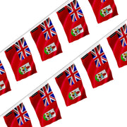 Guirlande drapeau bermudes polyester à suspendre