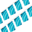 Guirlande drapeau bleu france en polyester à accrocher