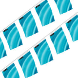 Guirlande drapeau bleu france en polyester à accrocher
