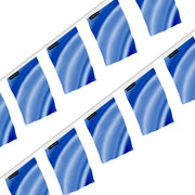 Guirlande drapeau bleu violet polyester à accrocher événement