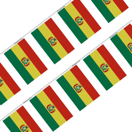 Guirlande Drapeau Bolivie en Polyester - Pixelforma 