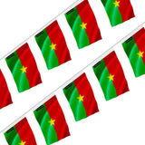 Guirlande drapeau burkina faso - pixelforma