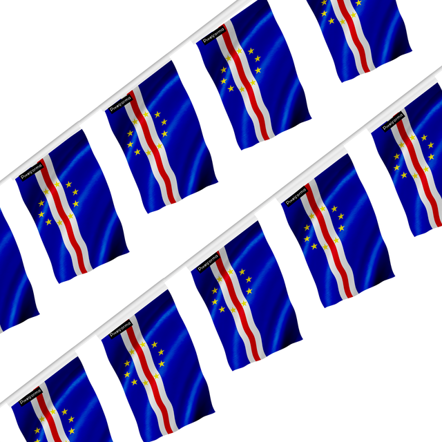 Guirlande drapeau cap-vert - pixelforma