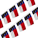Guirlande drapeau caroline du nord polyester résistant