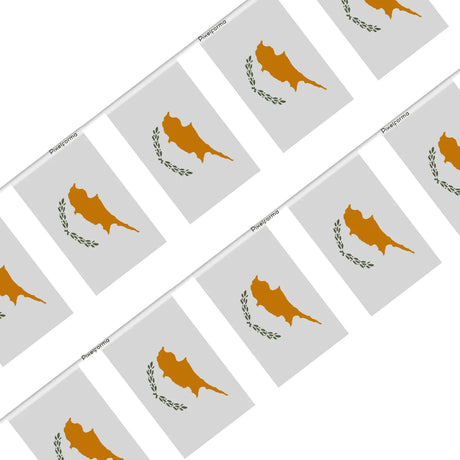 Guirlande drapeau chypre - pixelforma