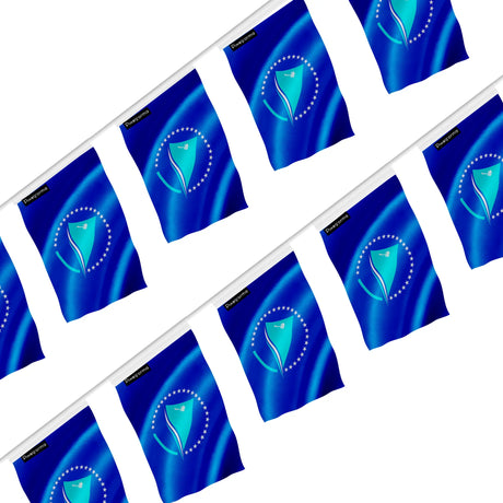 Guirlande drapeau communauté du pacifique - pixelforma