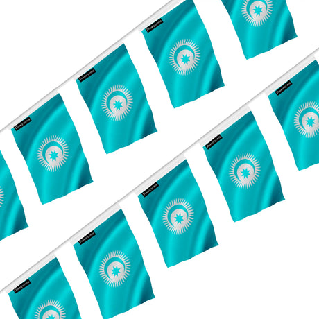 Guirlande drapeau conseil turcique - pixelforma