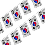 Guirlande drapeau corée du sud polyester à accrocher
