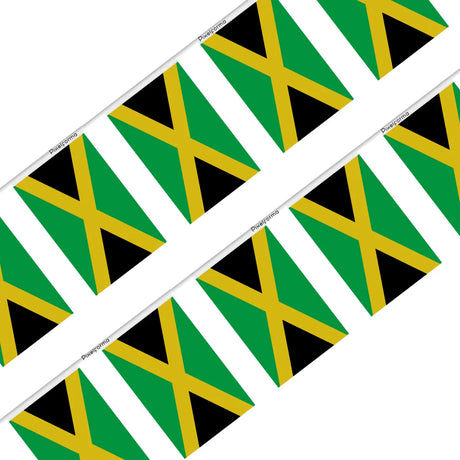 Guirlande drapeau de jamaïque - pixelforma