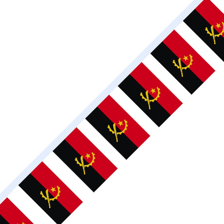 Guirlande Drapeau de l'Angola en plusieurs tailles - Pixelforma