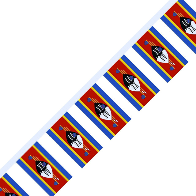 Guirlande Drapeau de l'Eswatini en plusieurs tailles - Pixelforma